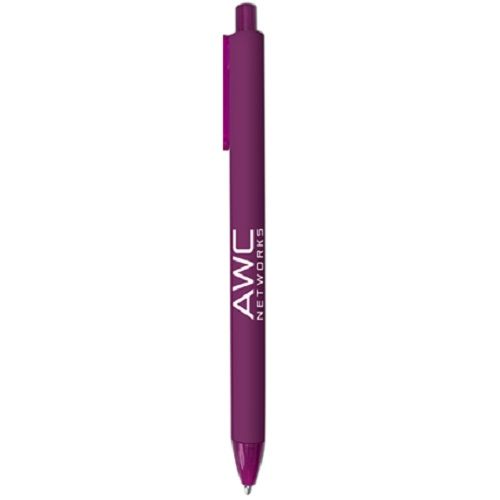 Custom Flex Soft Touch Gel Pen