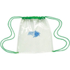 Custom Clear PVC Drawstring Backpack - 12"w x 12"h