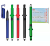 Custom Plastic Banner Stylus Pen w/ Phone Stand