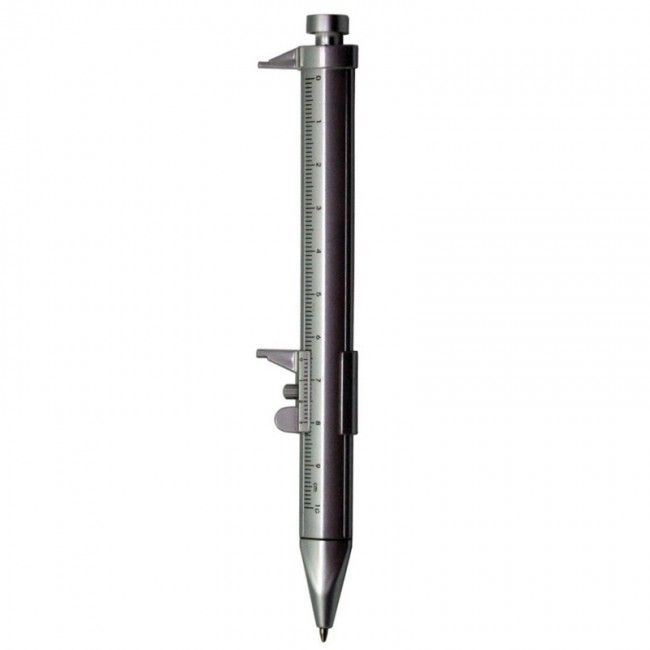 Caliper Shaped Ballpoint Customized Pen
