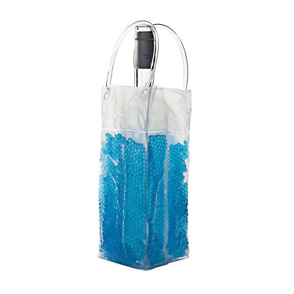 Gel Bead Collapsible Bottle Cooler Bag