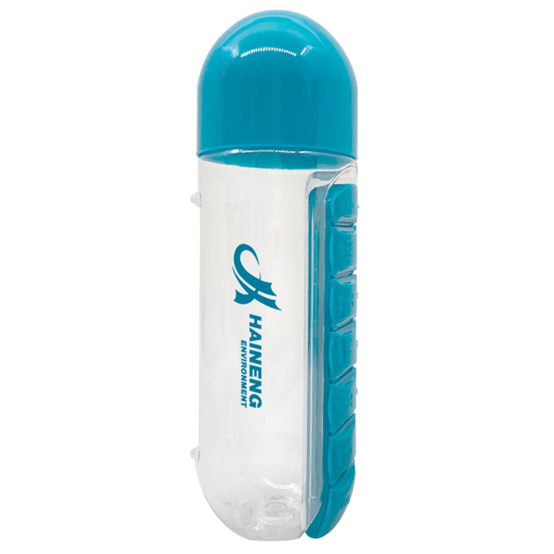 Custom Pill Organizer Sport Bottle - 20 oz