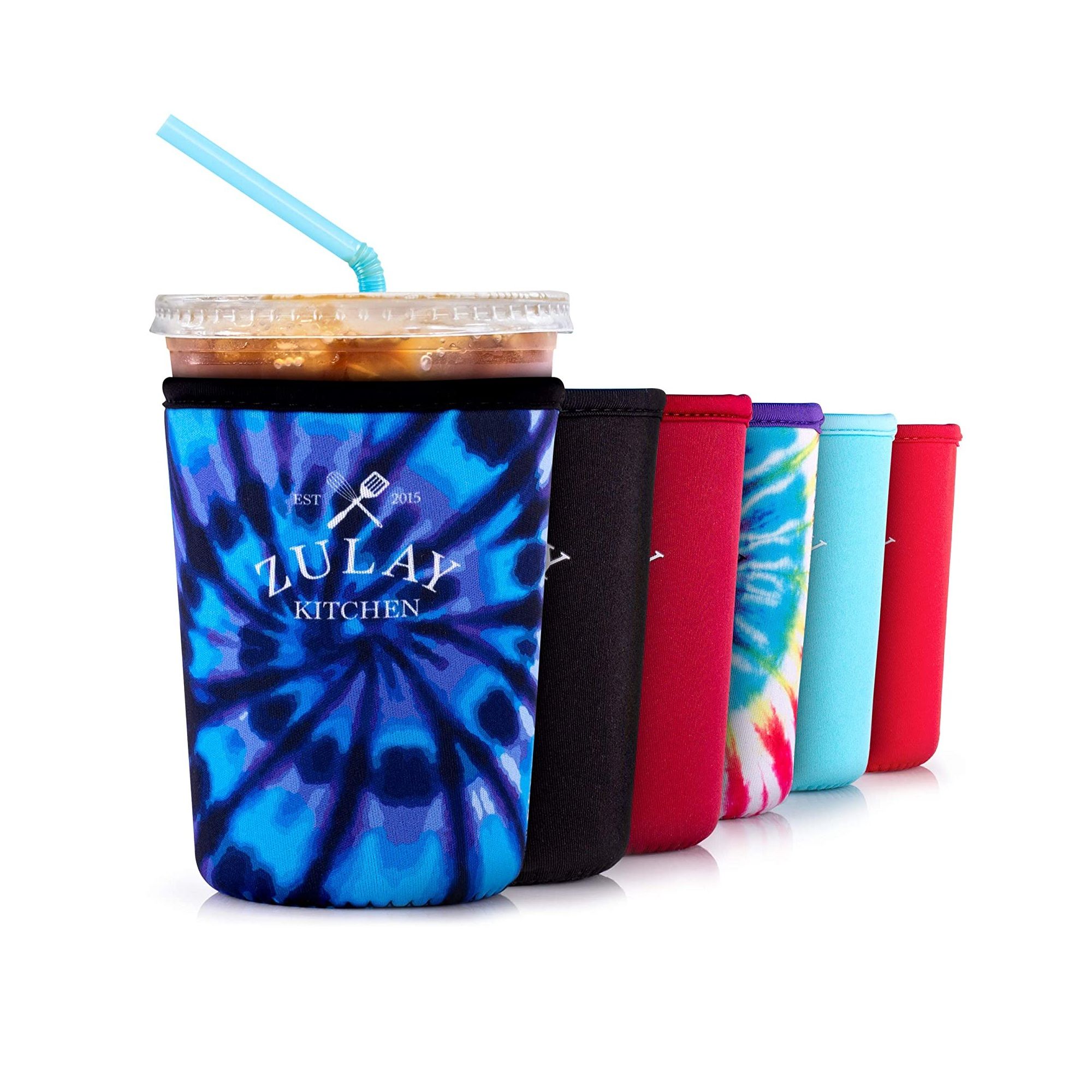 Full Color Custom Neoprene Iced Coffee Sleeves - 24OZ
