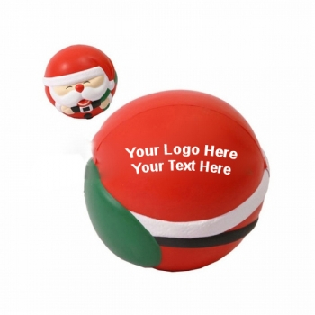 Promotional Logo Santa Claus Balls
