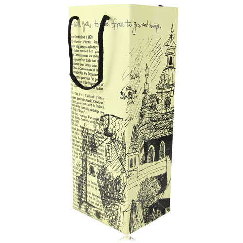Paper Wine Gift Bag