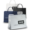 Personalized Matte Shopping Paper Bags