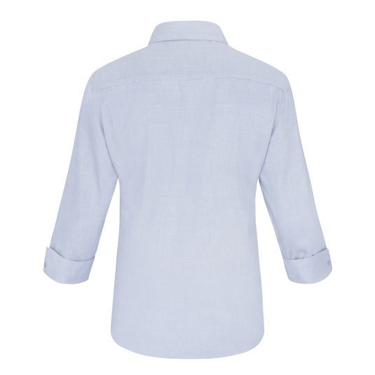 Ladies 3/4-Sleeve Nailhead Non-Iron Dress Shirt