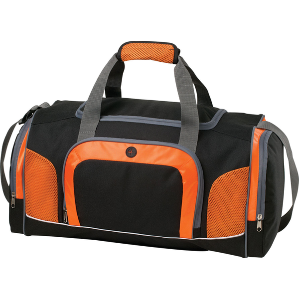 Courtside 600D Polyester ColorBurst Duffel, 21"