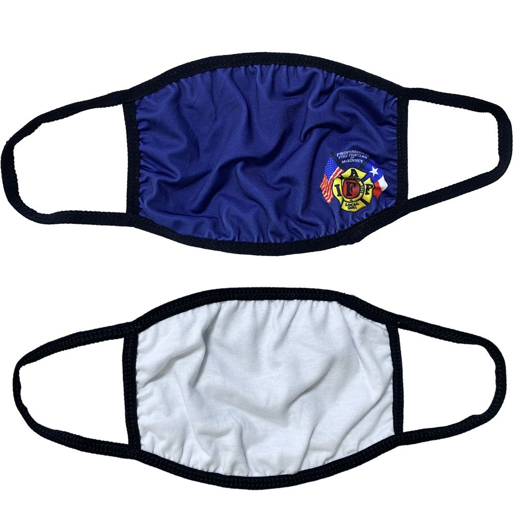 Full Color Custom 3-Layer Reusable Cloth Face Mask w/ Filter Pocket