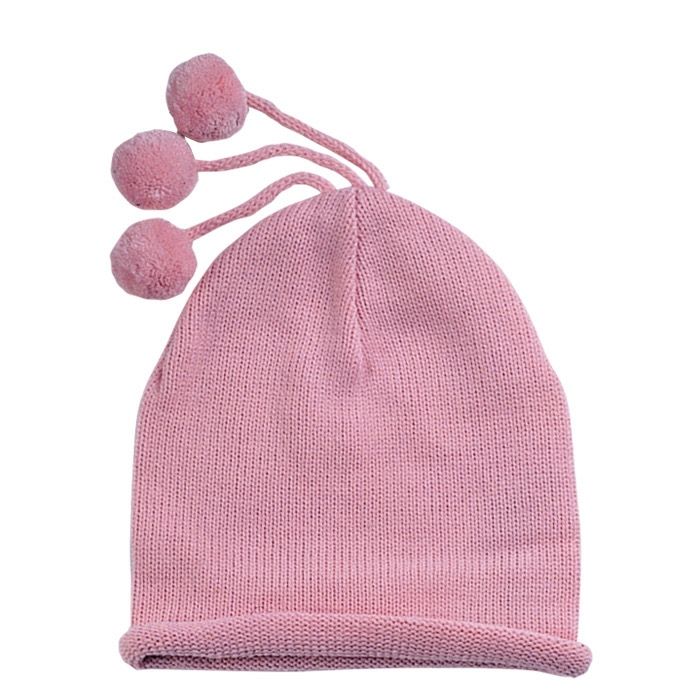 Embroidered Promotional Knit Beanie - Youth - Light Colors