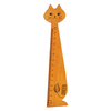 Childish Cat Shaped Custom Wooden Ruler