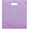 Translucent Frosted Die Cut Handle Custom Bag - 15"w x 18"h x 4"d