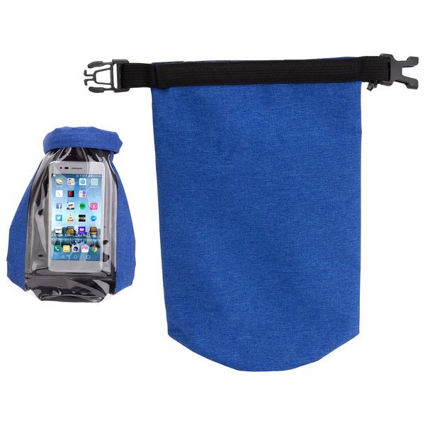 Waterproof Gear Bag with Touch-Thru Phone Pocket