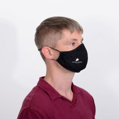 Custom Reusable Face Mask with Toggle Straps