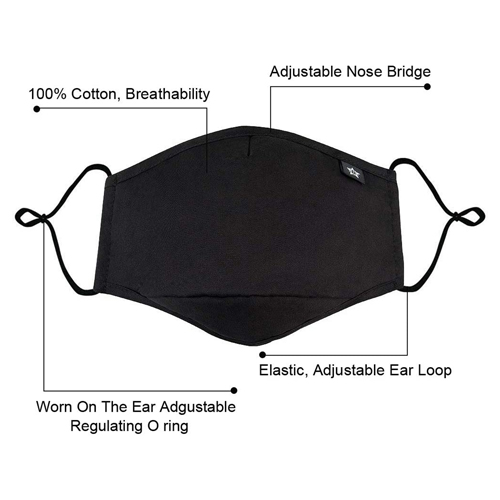 Activated Carbon Washable Face Mask