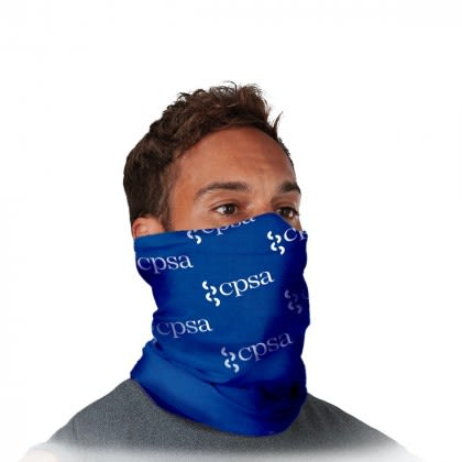 Imprinted 2-Ply Fandana Face Cover Protection & Warmth Gaiter