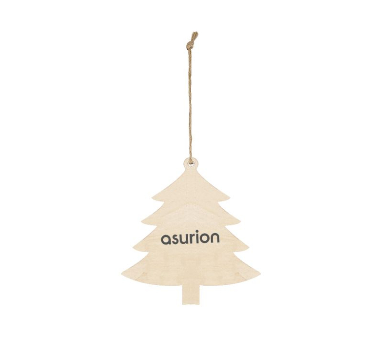 Custom Wood Ornament - Tree