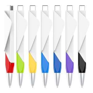 Custom Square Fold Plastic Ballpoint Pen