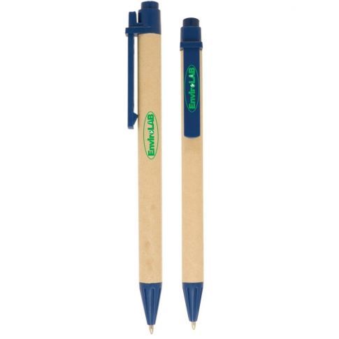Custom Eco-Green Recycled Paper Ballpoint Pen