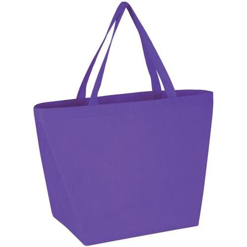 Custom Non-Woven Budget Tote Bags - 20"w x 13"h x 8"d