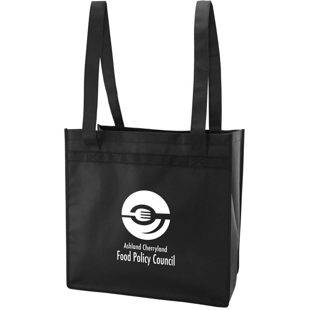 Large To-Go Delivery Custom Bag - 15"w x 15"h x 8"d