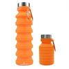 Custom Collapsible Silicone Sports Bottle - 18 oz