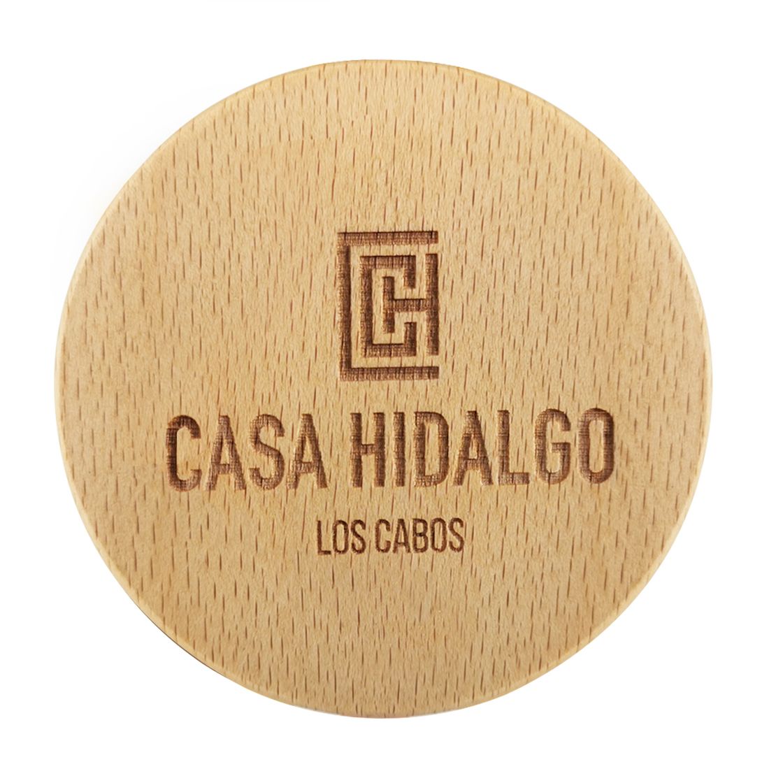 Custom Wood Circle Imprinted Coaster