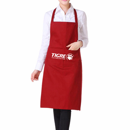 100% Polyester Apron With 2 Pockets