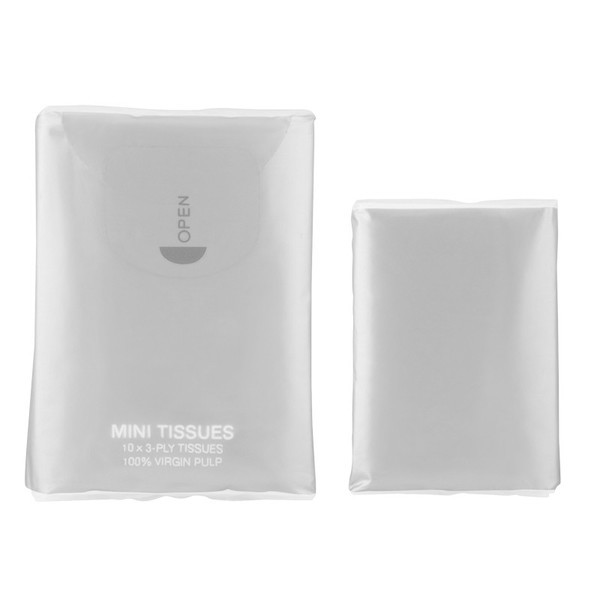 Mini Tissue Packet, 10 ct
