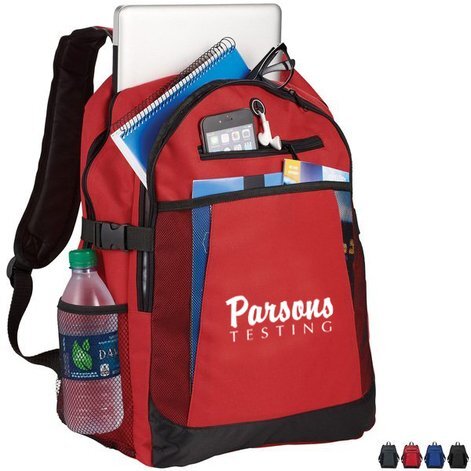 Burgeon Expandable 15" PolyCanvas Computer Backpack
