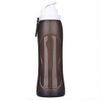 Custom Soft Silicone Folding Water Bottle - 17 oz