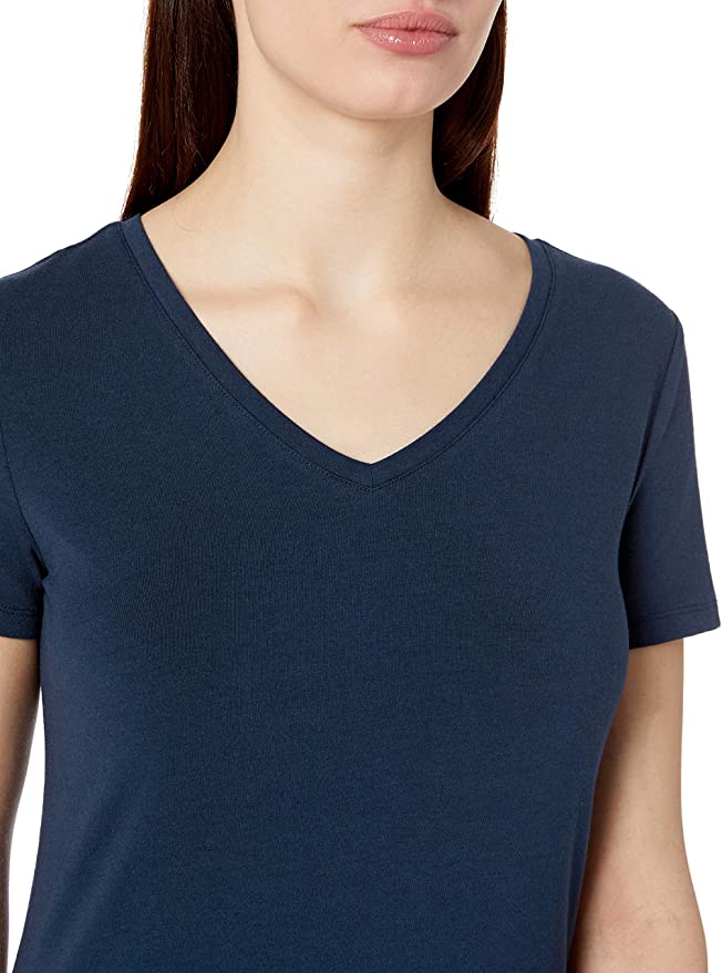 Women's Classic-Fit Short-Sleeve V-Neck T-Shirt