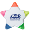 5-in-1 Star Shaped Promotional Highlighter