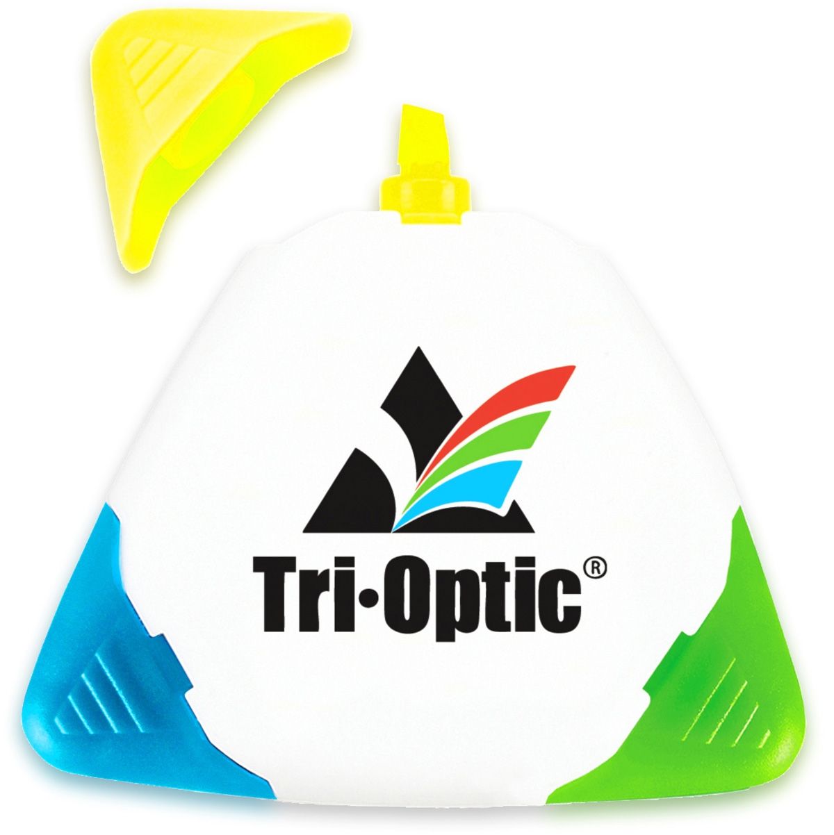 3-in-1 Triangular Promotional Highlighter