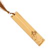 Custom Engraved Bamboo Bookmark w/ Tassels