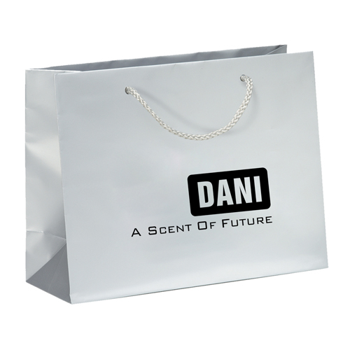 Personalized Matte Shopping Paper Bags