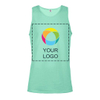 Bound Neck Adult Tank Top for Women