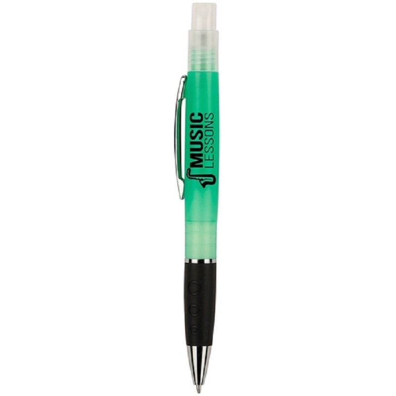Custom 2-in-1 Pen w/ Hand Sanitizer Sprayer