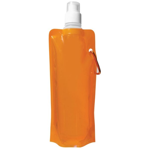 Collapsible Promotional Water Bottle - 16 oz.