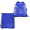 Jersey Mesh Drawstring Custom Backpacks - 14.5"w x 17.5"h