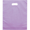 Die Cut Handle Frosted Promotional Plastic Bag - 12"w x 15"h x 3"d