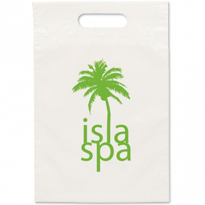 Recycled Promotional Plastic Bag - 9.5"w X 14"h