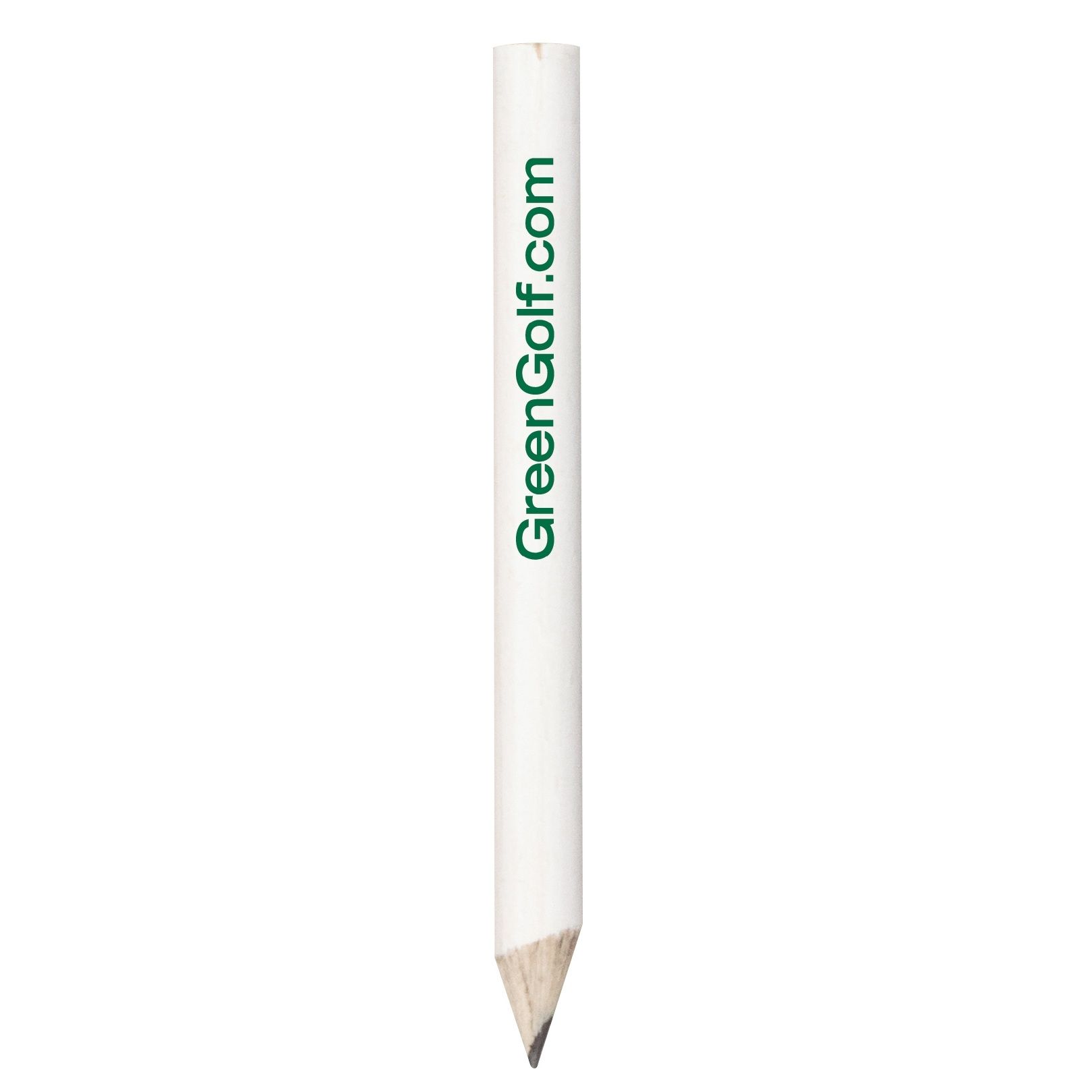 Round Wooden Custom Imprinted Golf Pencil