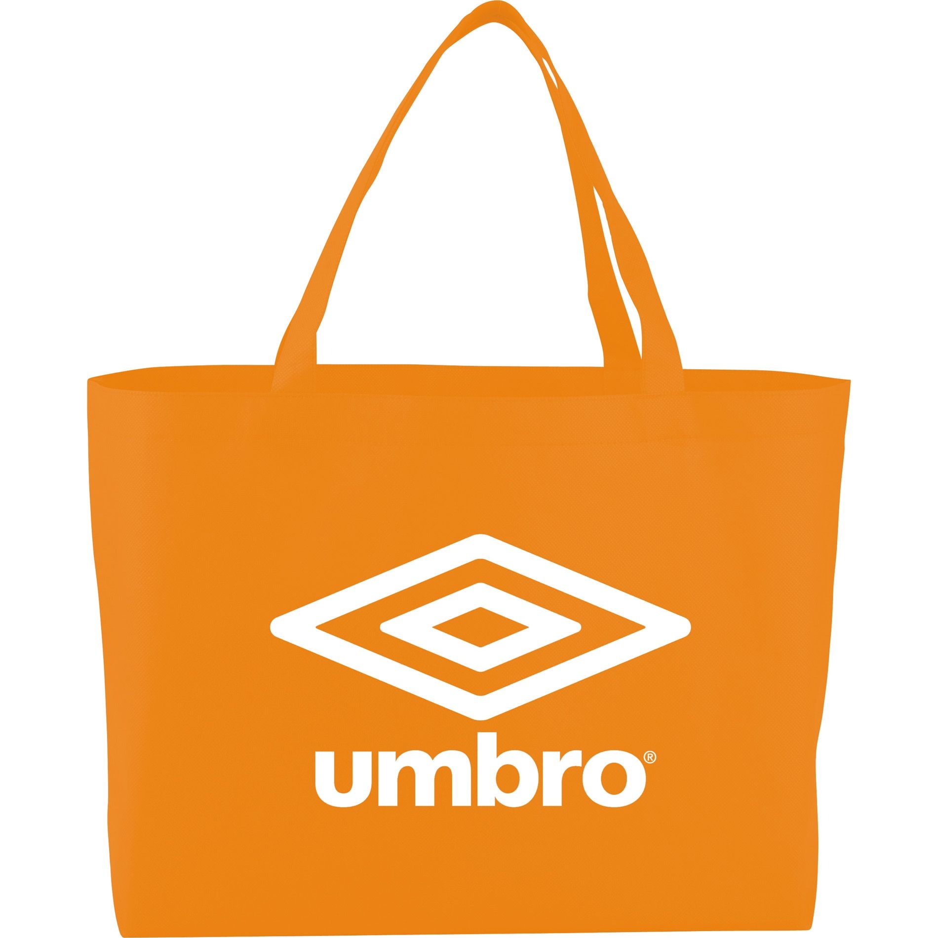 Jumbo Non-Woven Custom Shopper Tote Bag - 19.75"w x 12"h x 5"d