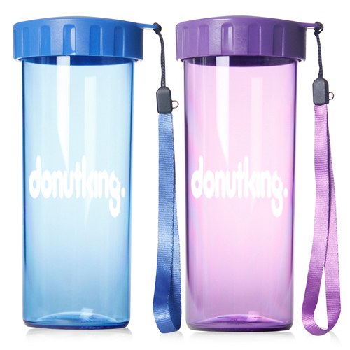 Transparent Water Bottle With Wrist Strap
