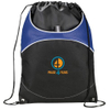 Custom Printed Personalized Cinch Drawstring Bags - 17.5" H x 13.6" W