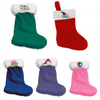 Custom Printed Plush Christmas Stockings