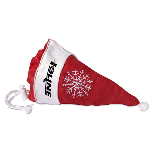 Foldable Shopping Bag In Mini Christmas Hat