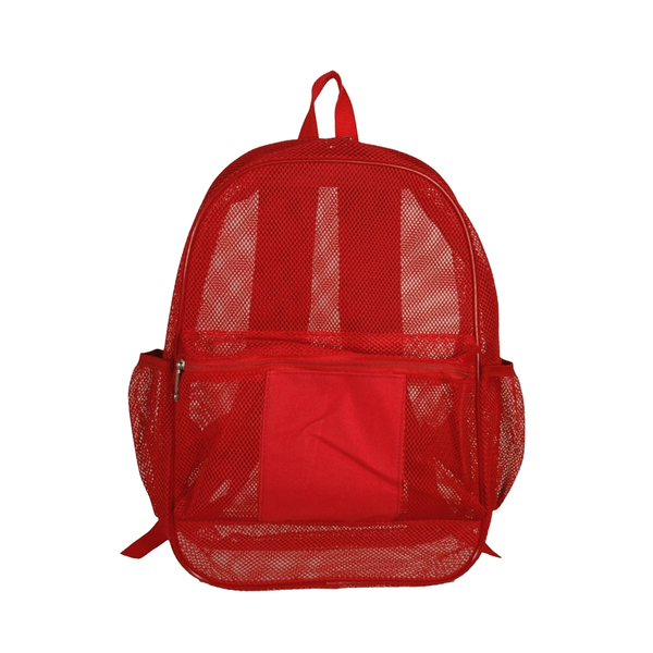 All See Through Mesh Backpack