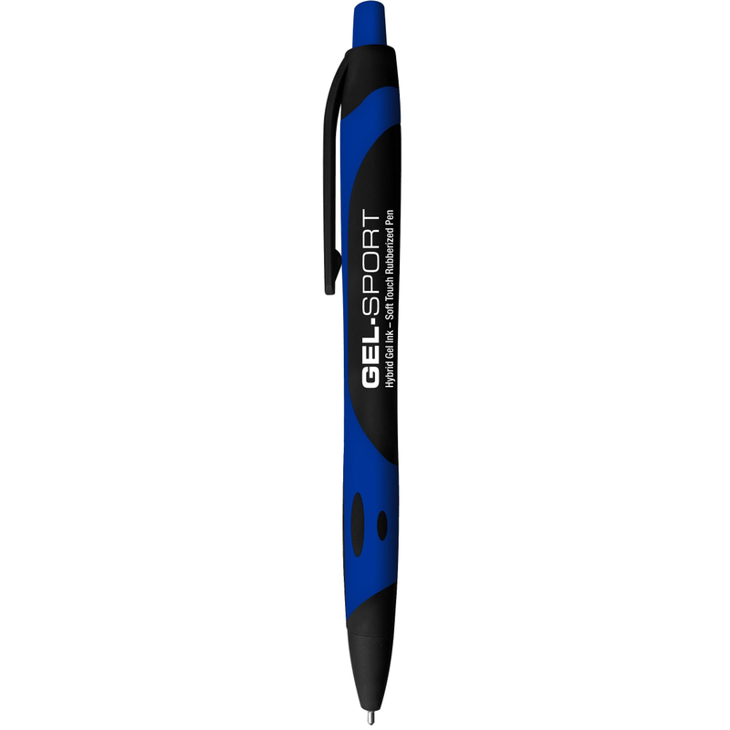 Soft Touch Rubberized Custom Hybrid Ballpoint Pen